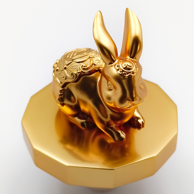 Premium Custom Zodiac Rabbit -Form -Zink -Legierungsflaschenkappen für einzigartige Verpackungen