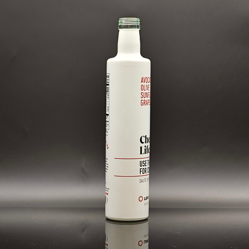 China -Lieferant weiß besprühte Siebdruckdruck Custom 375ml 500 ml 750 ml Rumflaschen - Entwerfen Sie die Signatur Ihrer Marke