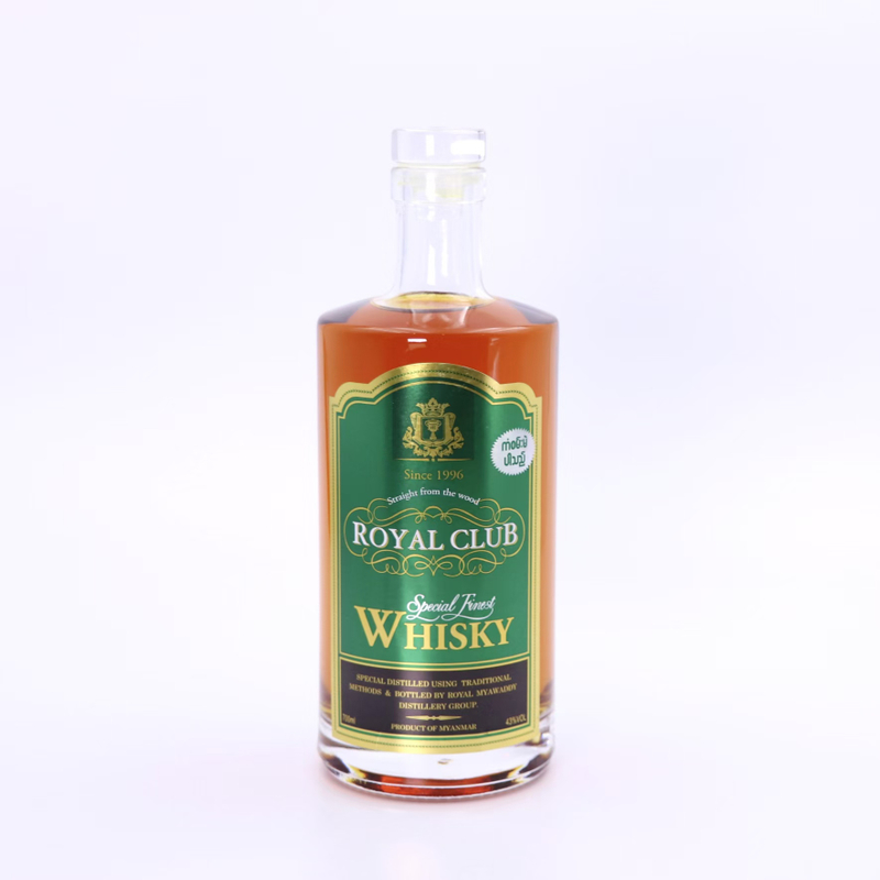 Wholesales Super Flint Customized 75Cl Spirituosenglasflaschen für Rum